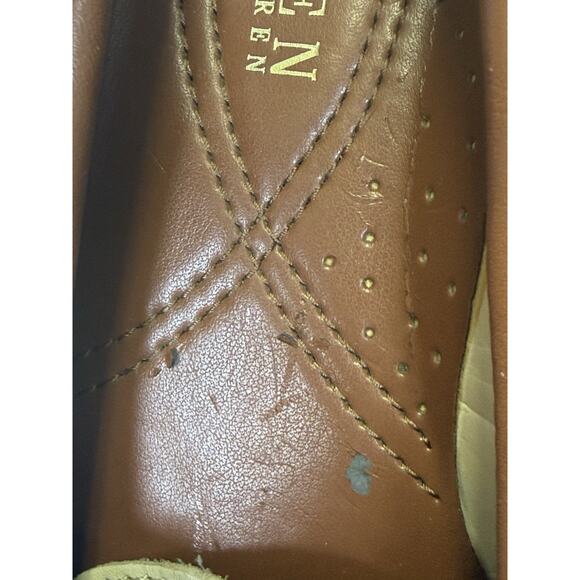 Lauren Ralph Lauren Yolonda Leather Loafers Women’s Sz 8 Boat Shoes Top Siders - Picture 8 of 12